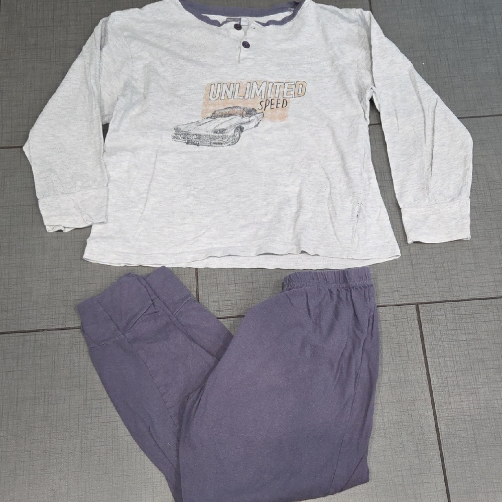 Car Kids Pajama Set 11/12